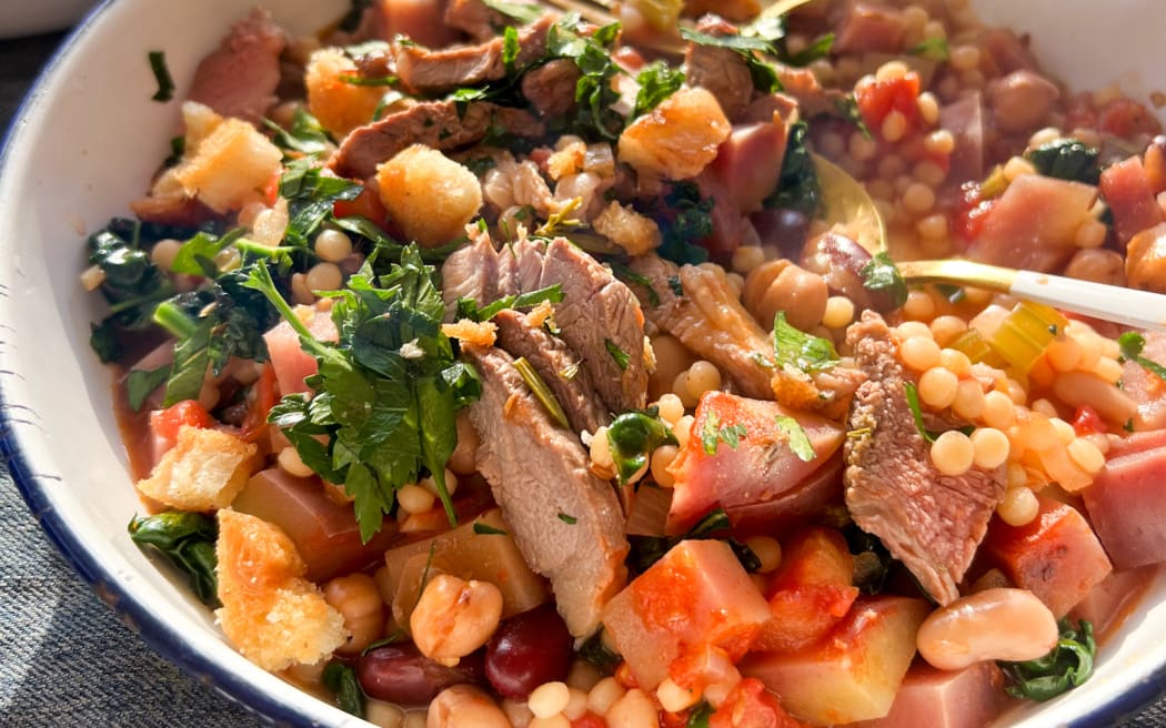 Cous cous lamb bowls