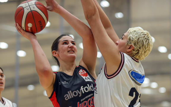 Canterbury Wildcats Tessa Boagni during the NBL Basketball match between Harbour Breeze and Canterbury Wildcats at Pulman Arena Auckland, New Zealand. 13 August 2021.