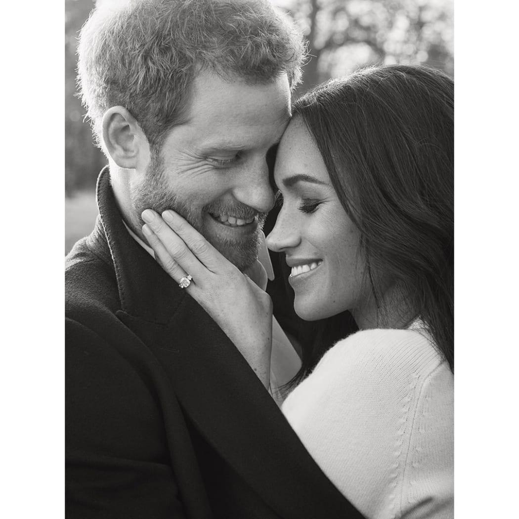 Official photographs to mark the engagement of Prince Harry and Meghan Markle have been released by Kensington Palace.