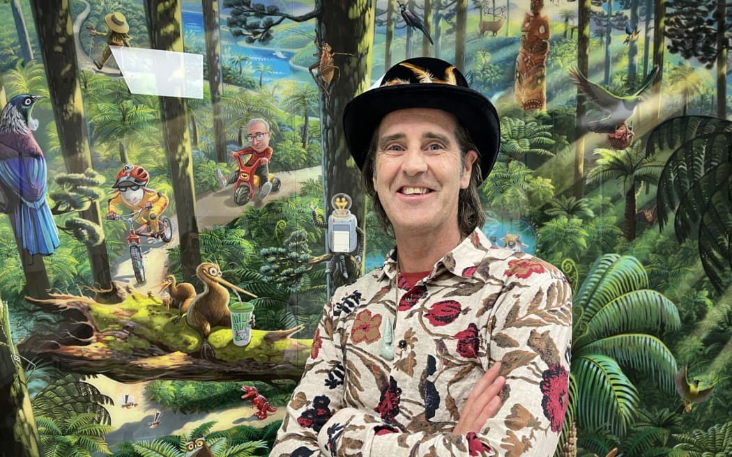 Author and illustrator Donovan Bixley.