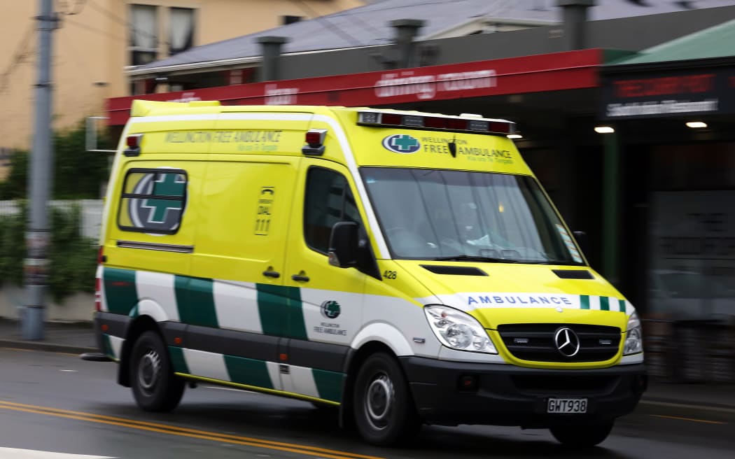 Photo Diego Opatowski / RNZ.  Wellington Free Ambulance