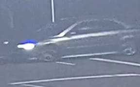 CCTV image of the car sought in relation to the Miramar investigation.