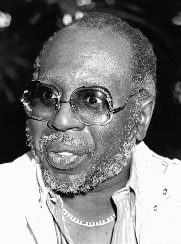 Curtis Mayfield pictured in 1984. He was a highly-influencial black music artist and his politically-charged songs resonate deeply in the US today, as Black Lives Matter protests rage.