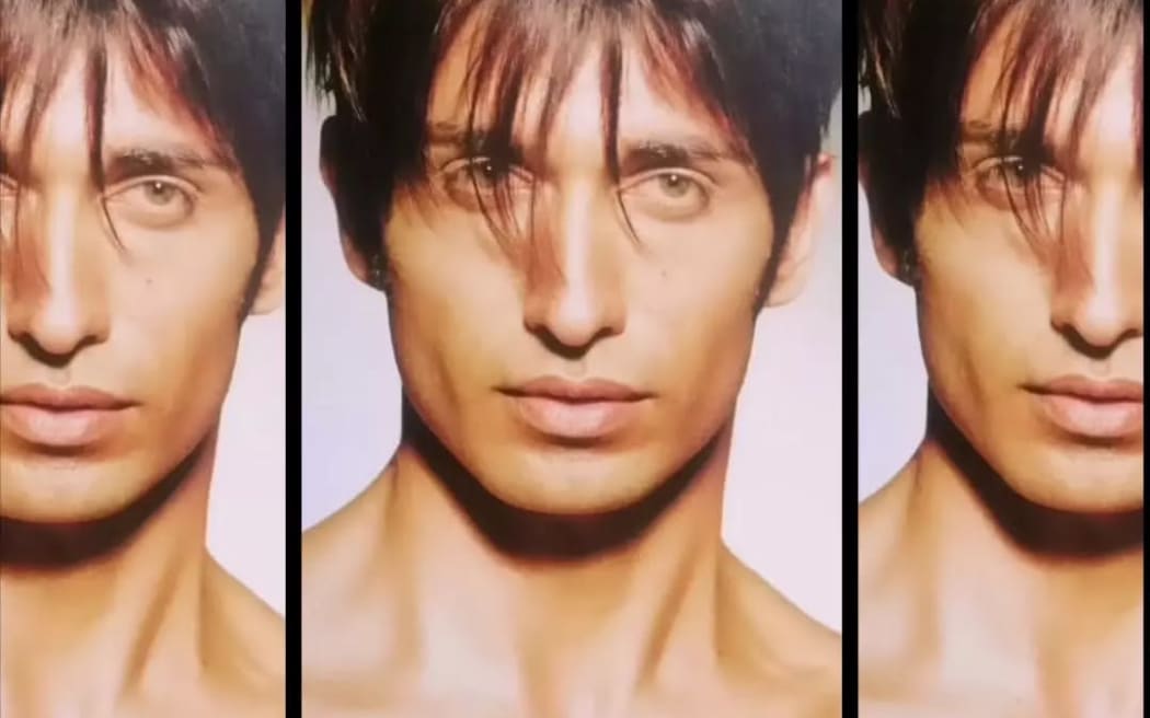 Colin Mathura-Jeffree in a modelling photo from 2000.
