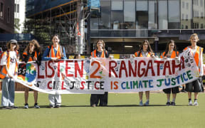 Wellington climate protest