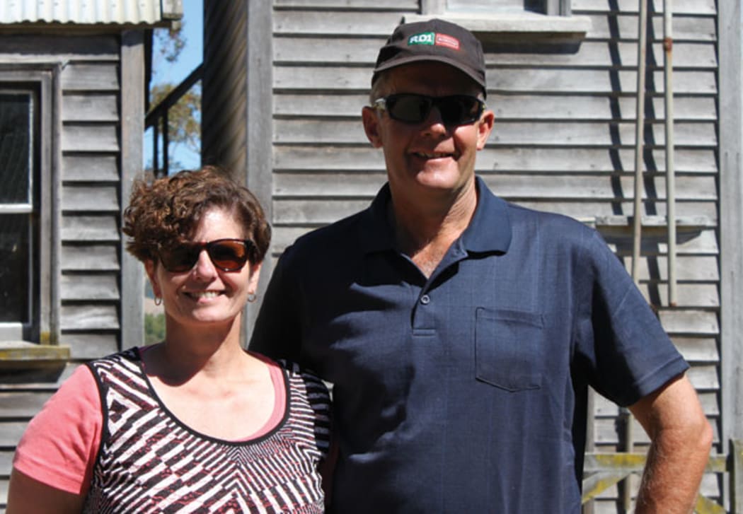 Wairarapa dairy farmers Leo and Rebecca Vollebregt