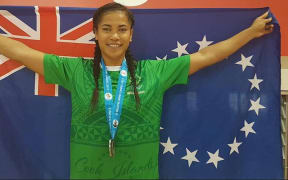 Cook Islands sprinter Patricia Taea.