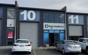 Stone Appliance's store in East Tāmaki. Photo taken on 30 June 2025.