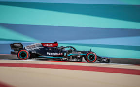 Lewis Hamilton in Bahrain 2021.