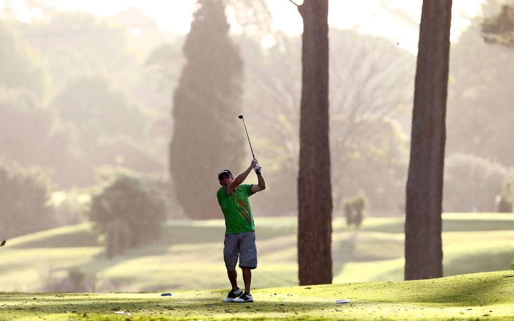 League 4 Life Golf Day ahead of the Kiwis versus Kangaroos Test Match, The Grange, Auckland, 16 April 2012. Photo: www.photosport.co.nz