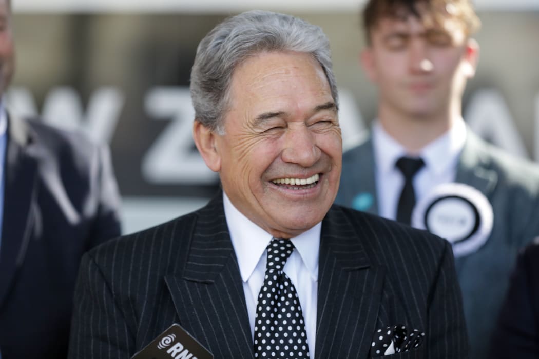 New Zealand First Party leader Winston Peters.