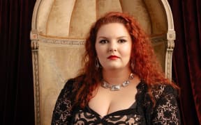 Publicity shot of mezzo soprano Christina Orjis