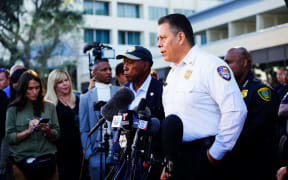 Houston Fire chief Samuel Peña speaks at a press conference after the Astroworld deaths.