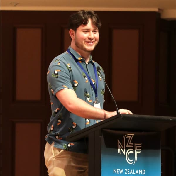 Tim Evans (they/them) is a member of the New Zealand Youth Choir based in Auckland.