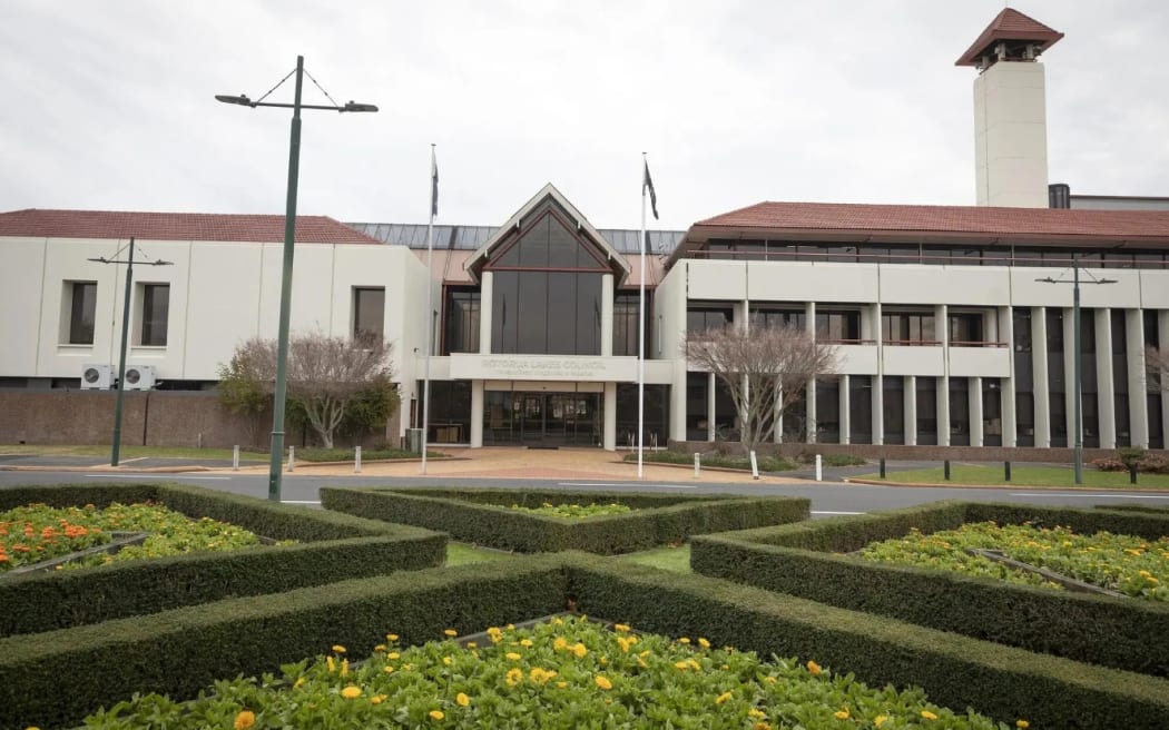 The Rotorua Lakes Council building.