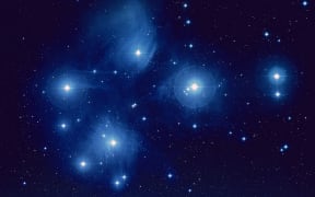 Matariki star cluster from southern hemisphere
