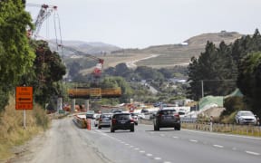 Transmission Gully construction