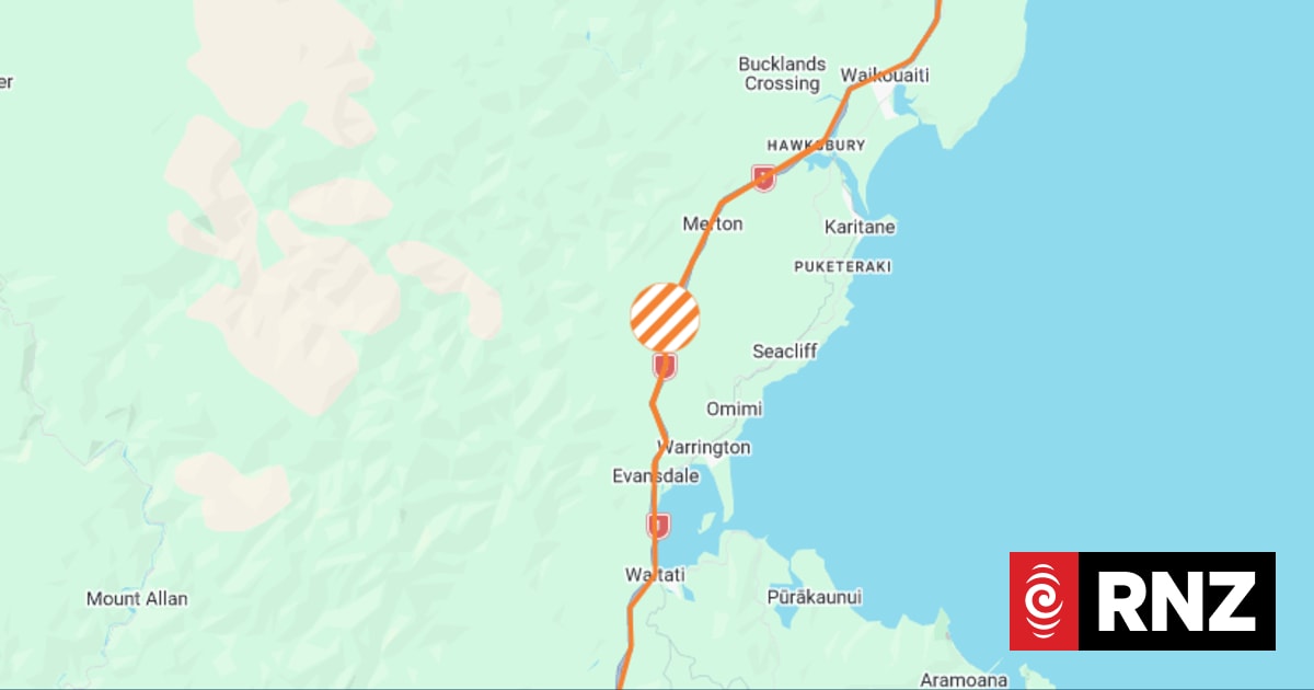 Diesel spill north of Dunedin causes SH1 delays
