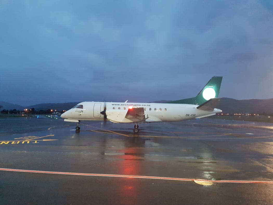Air Chathams at Kāpiti.