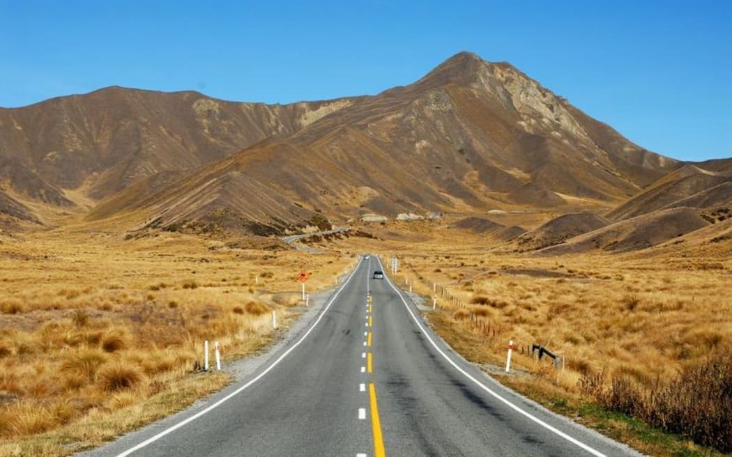 Lindis Pass in Central Otago