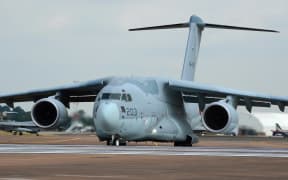 A Japanese C-2 aircraft