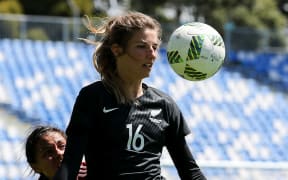 New Zealand footballer Tayla Christensen.