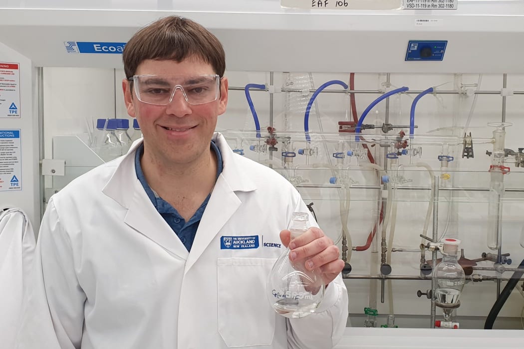 Green chemist Cameron Weber is interested in developing smart new solvents.