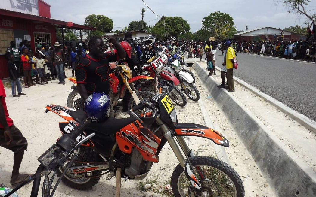 The Bougainville motocross club has regrouped after a 20 year absence and plans to promote peace on bikes. (aug 2015)
