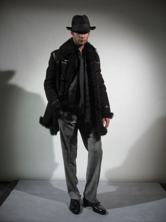 Tom says it was a whirlwind designing for Tom Ford