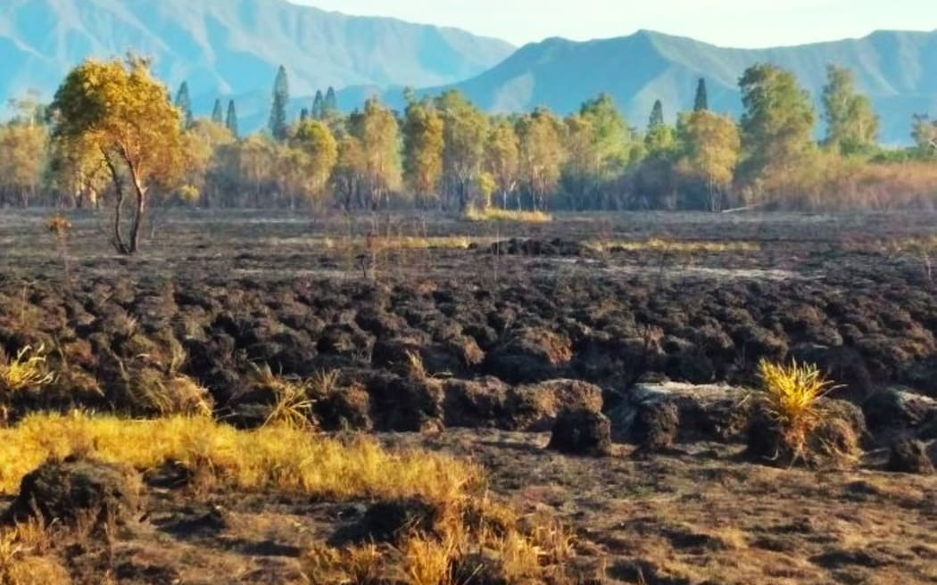 Over one thousand hectares of bush and forests have been destroyed by fire during the first two weeks of December 2023 (PICTURE New Caledonia Fire Service Department)