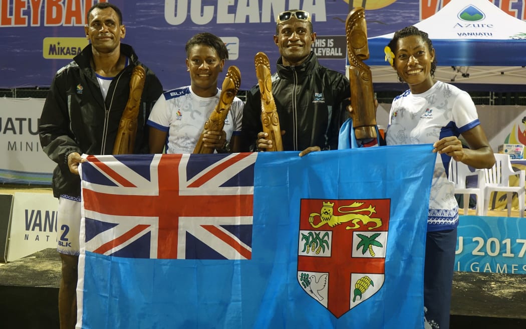 Fiji's beach volleyball teams will compete at the Commonwealth Games