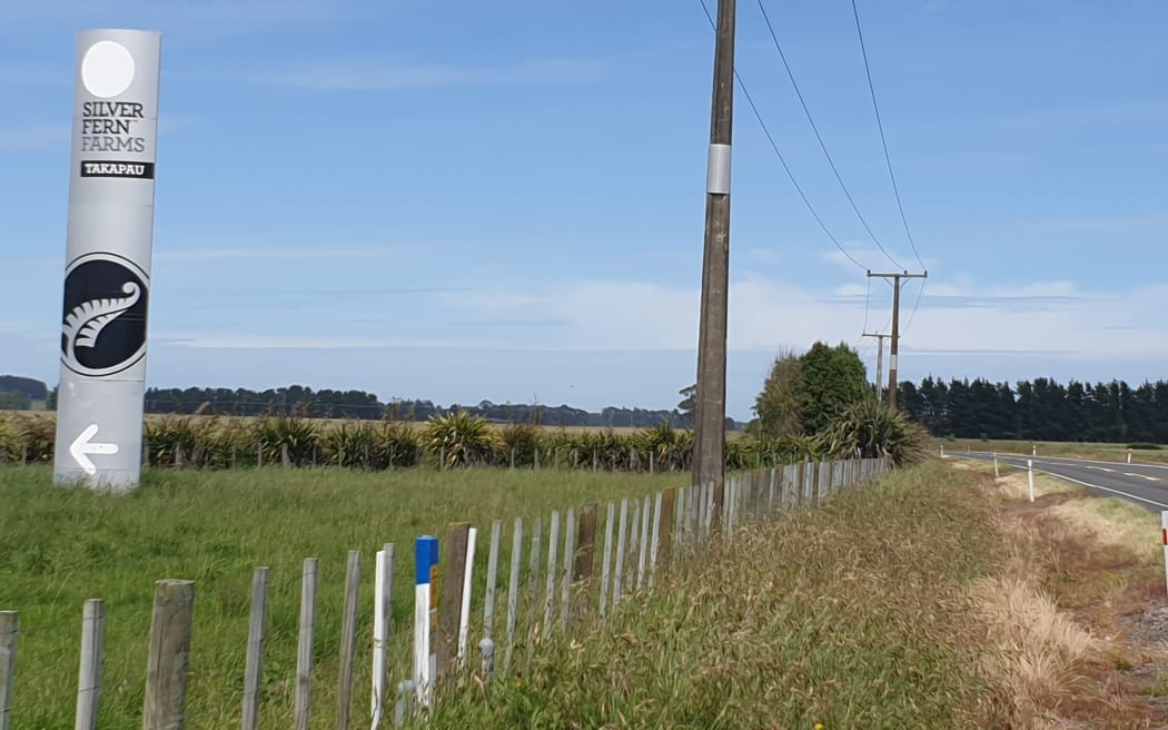 Silver Fern Farms in Takapau, Hawke's Bay.