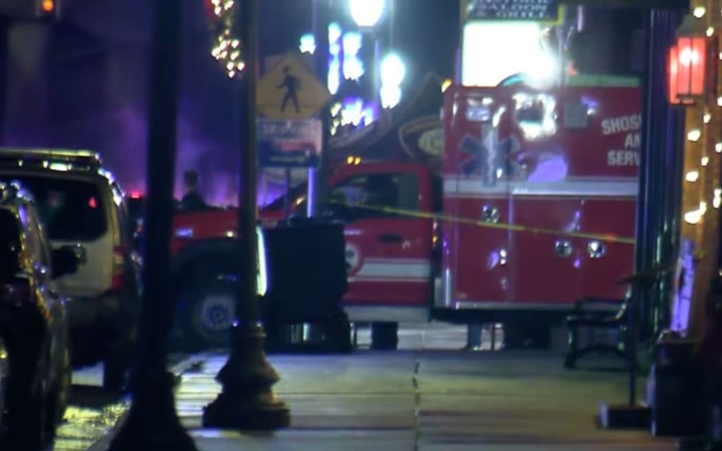 Law enforcement officials are respond to a reported active shooter situation at the Shoshone County Sheriff's Office in Wallace Idaho, on Friday, Dec. 26