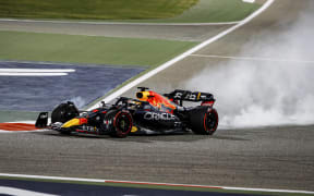 Max Verstappen at the Bahrain Grand Prix