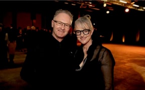 Miranda Harcourt and Stewart McKenzie