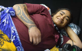 Nature Edwards says her mother inspired her to try a traditional tattoo.