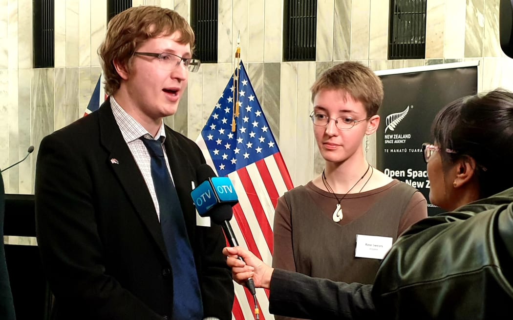 Hammond Pearce and Rose Swears are excited about their internships.