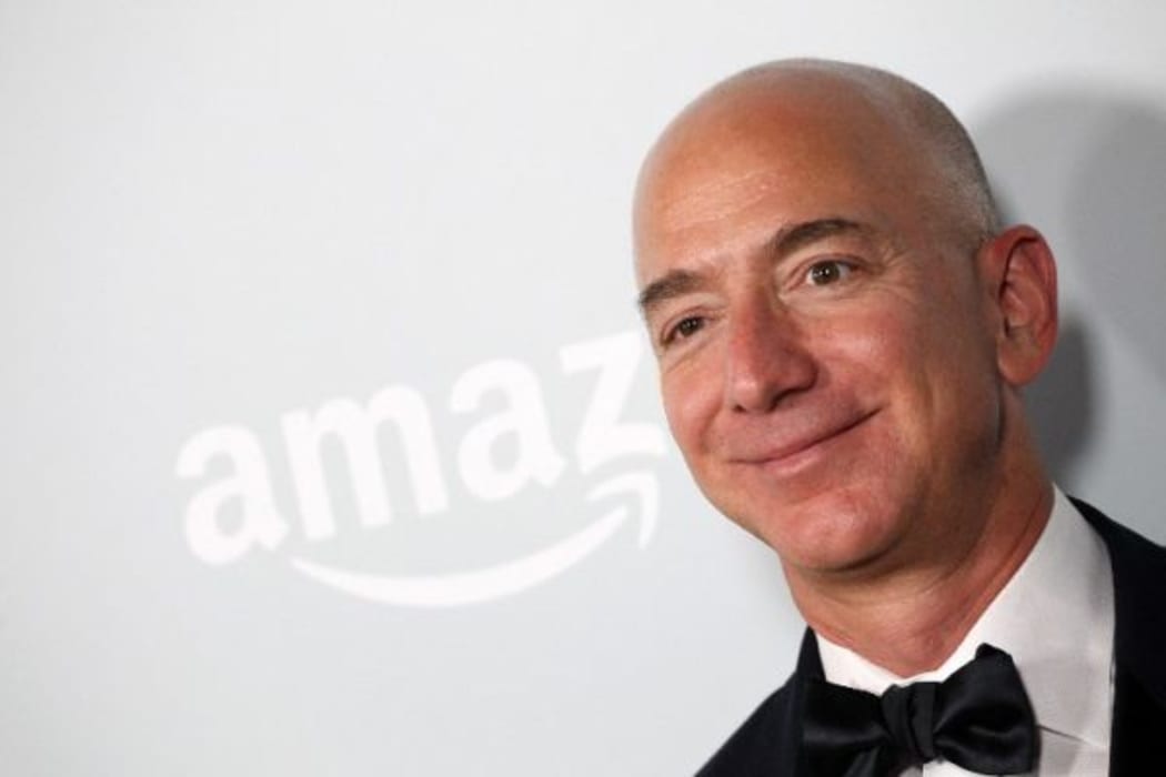 Jeff Bezos the CEO of Amazon and now the world's richest person