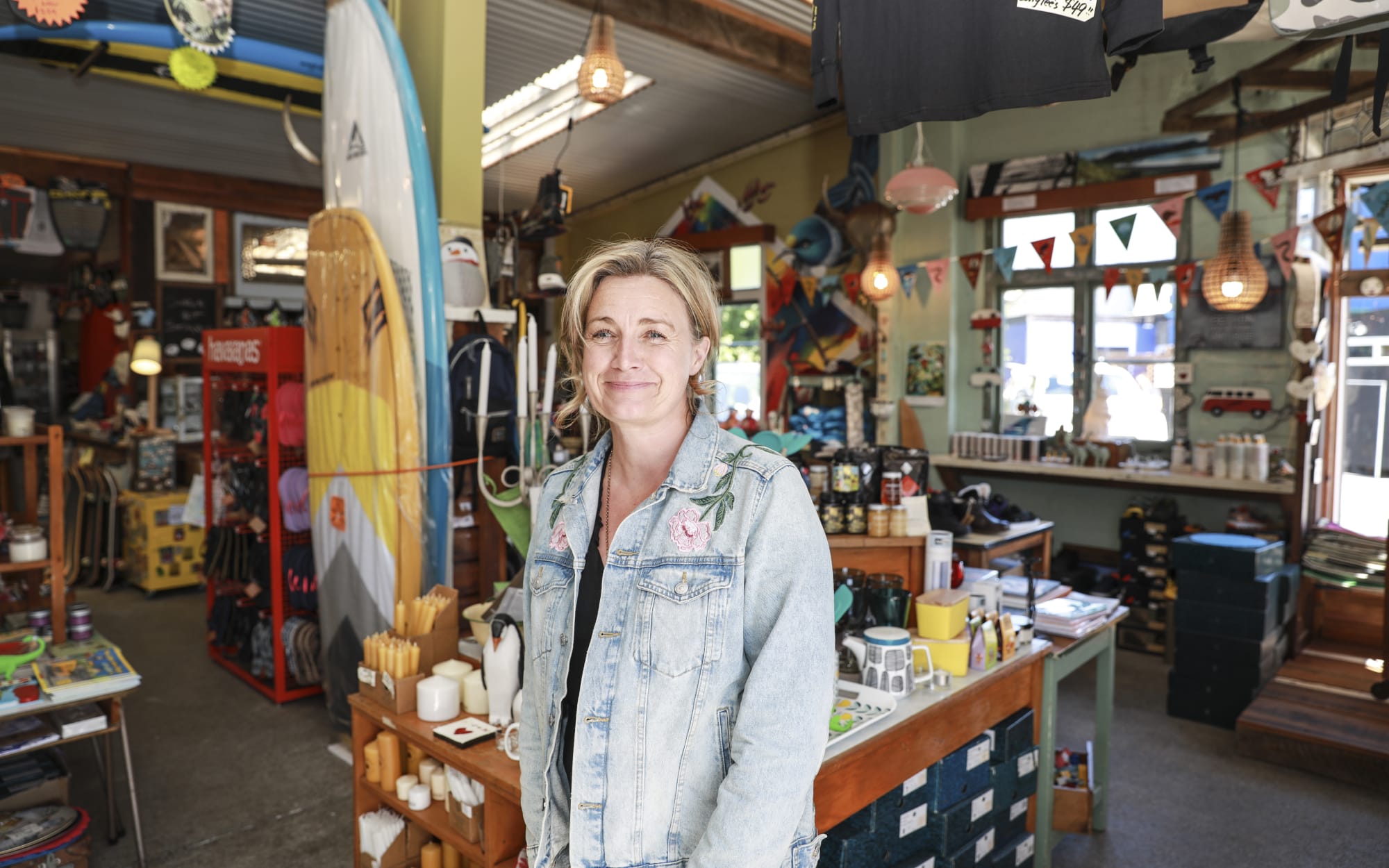 Lisa Moffat a retial buisness owner and pshycologist in Kaikoura.