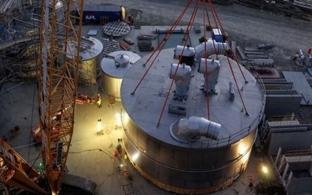 Fonterra added a milk dryer to its new Pahiatua plant in December.