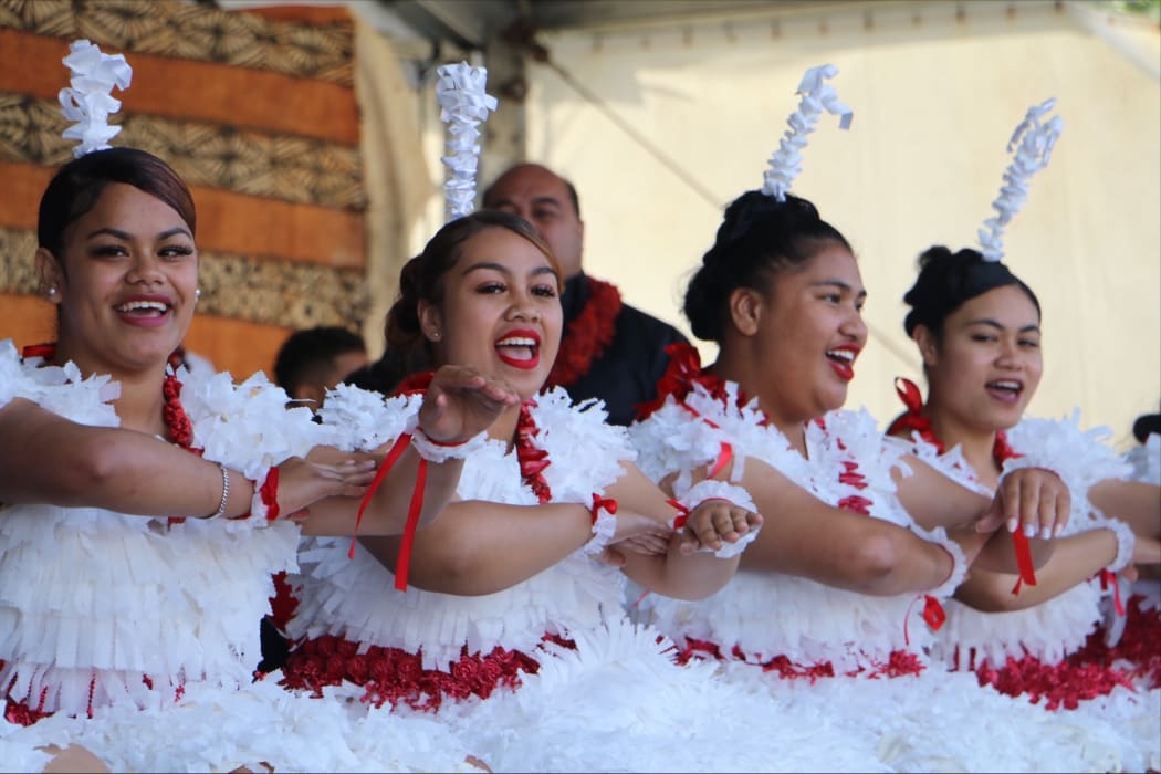 Kia Aroha College ‘Otuhaka on the Tongan stage