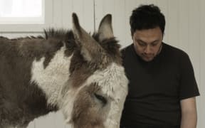 Shannon Te Ao in a still from his winning video.