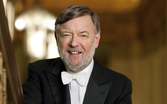 Sir Andrew Davis guest conductor for the NZSO and NYO playing together for the first time.
