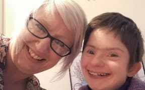 Fiona Elwin - pictured with her daughter - lives in Masterton.