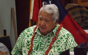 PM Tuila'epa Sa'ilele Malielegaoi on his weekly radio interview.