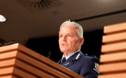 Police Commissioner Richard Chambers after a damning report into police conduct.