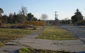Red zone: The bumpy roads of Brooklands lead to empty cul de sacs and vacant land plots.