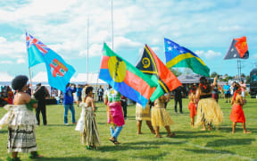 The 5 flags of Melanesia