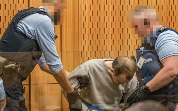 PHOTO: JOHN KIRK-ANDERSON

Sentencing for Brenton Tarrant on 51 murder, 40 attempted murder and one terrorism charge.