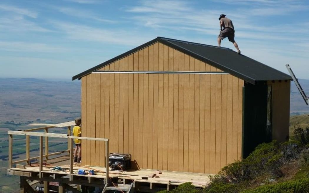 Otago's Leaning Lodge.